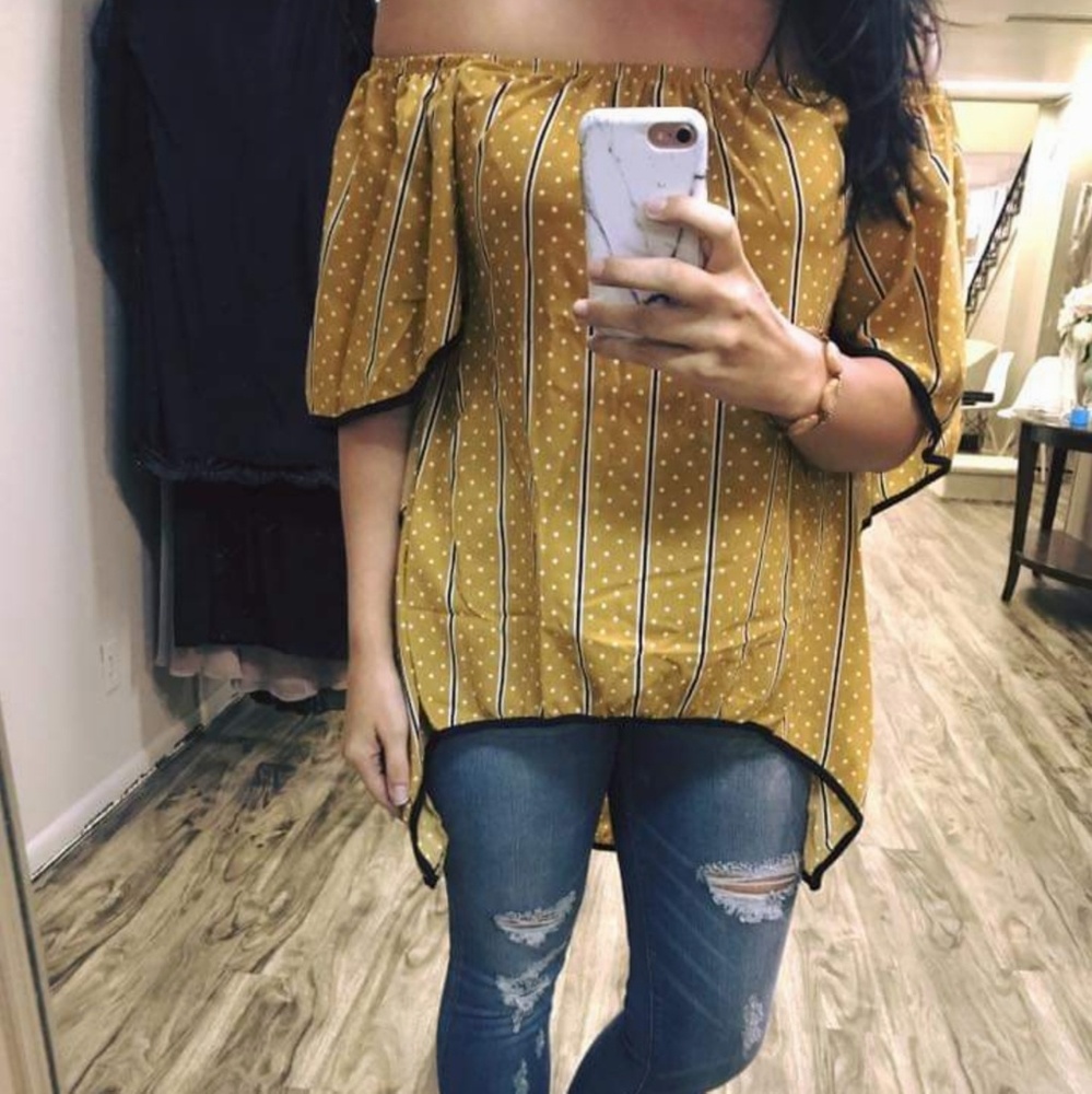 Off the shoulder top